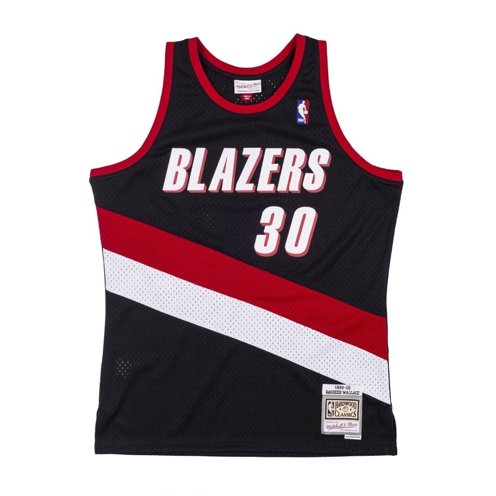 NWT mens XLT Swingman Jersey Portland Trail Blazers 1999-00 Rasheed Wallace
